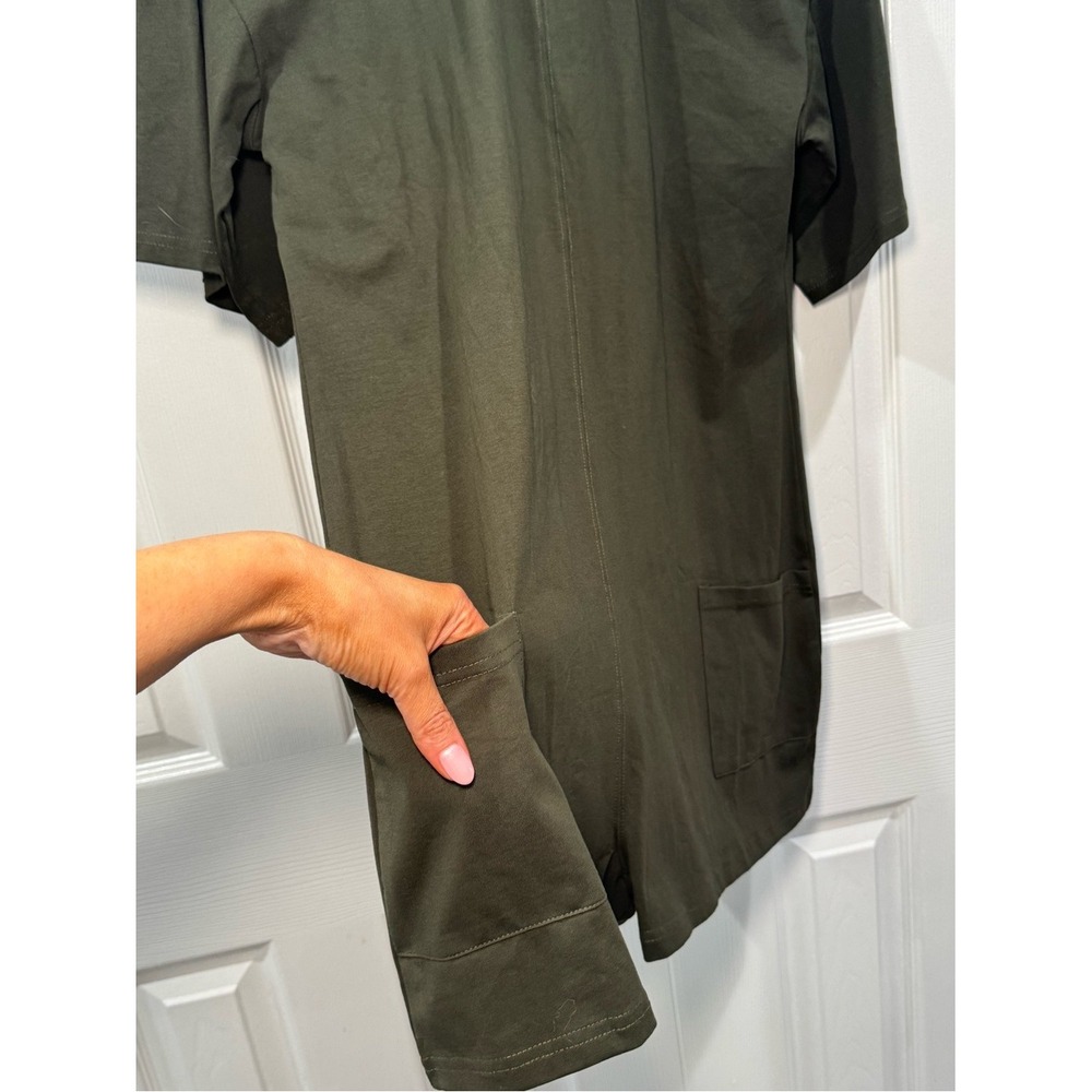 🍃🐍  Romper Tee in Dark Olive Green NWT 🐍🍃 - Picture 6 of 9
